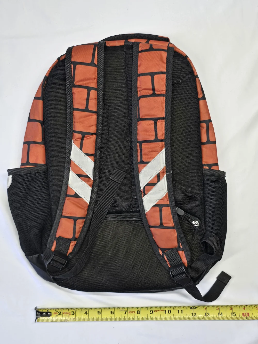 Nintendo Super Mario Bros Brick Wall Power-Up Kids Backpack